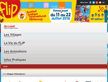 Tablet Screenshot of jeux-festival.com